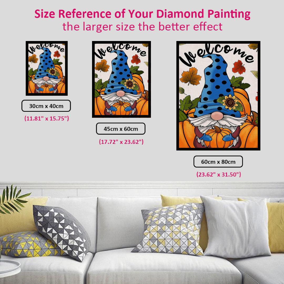 Welcome Blue Dwarf Diamond Painting