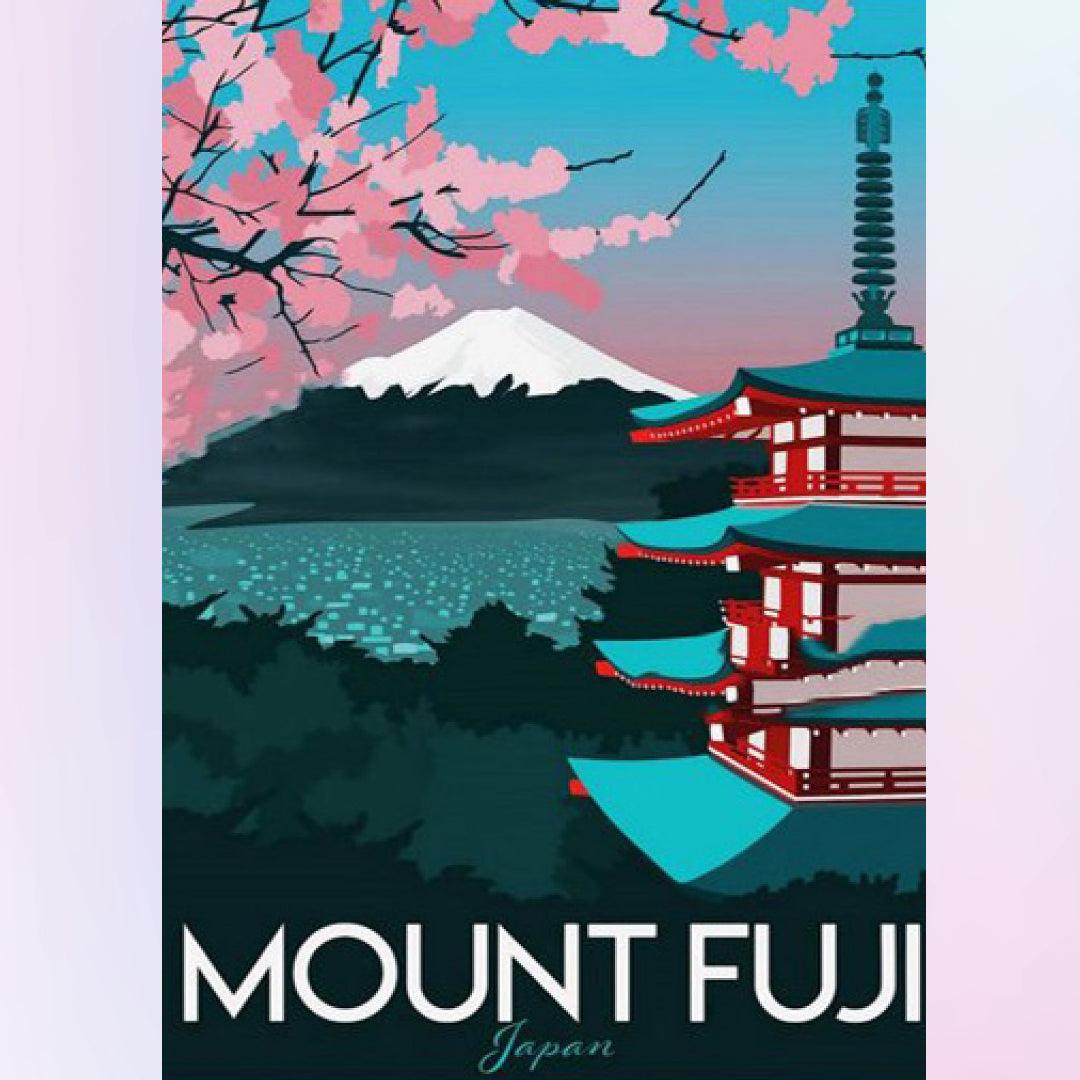 Mout Fuji Japan Diamond Painting