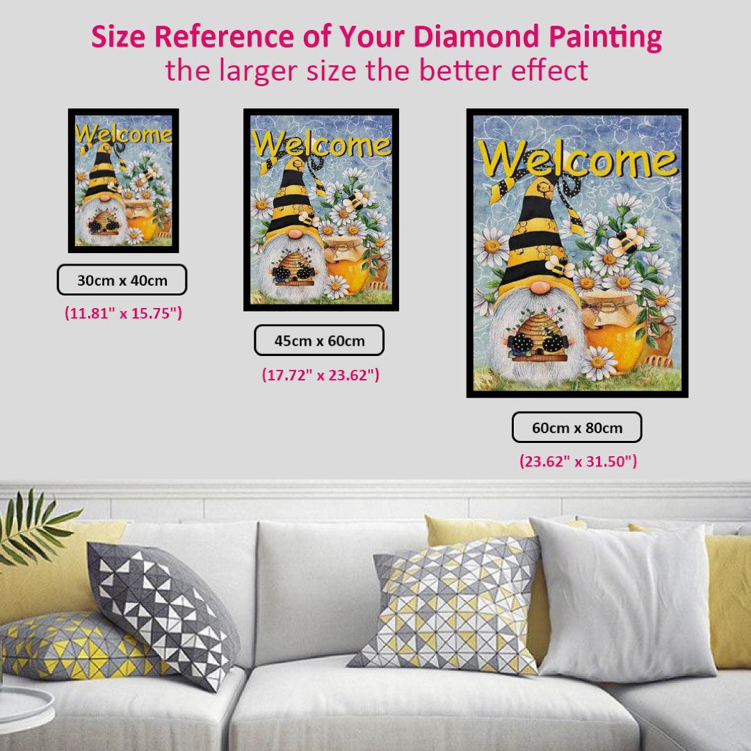 Welcome Santa Dwarf Diamond Painting