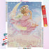 Little Girl Angel on the Moon Diamond Painting