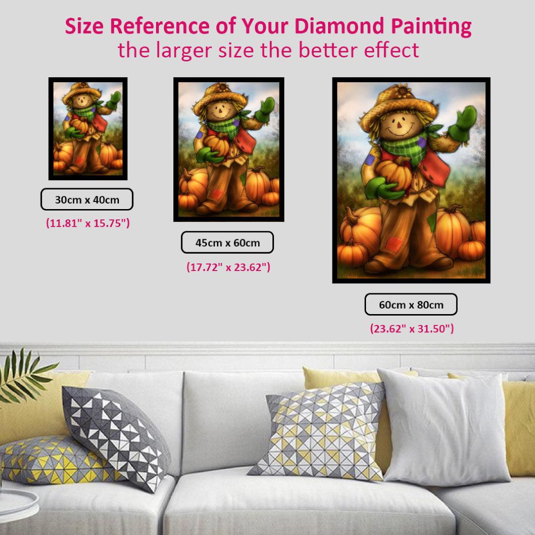 Great Pumpkin Harvest of Mr. Scarecrows Diamond Painting