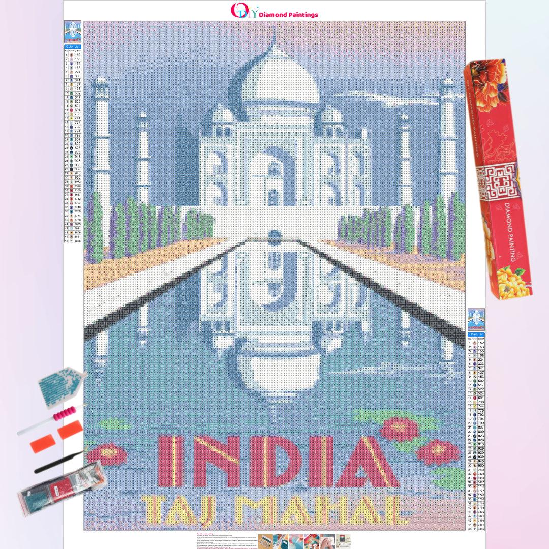 Taj Mahal India Diamond Painting