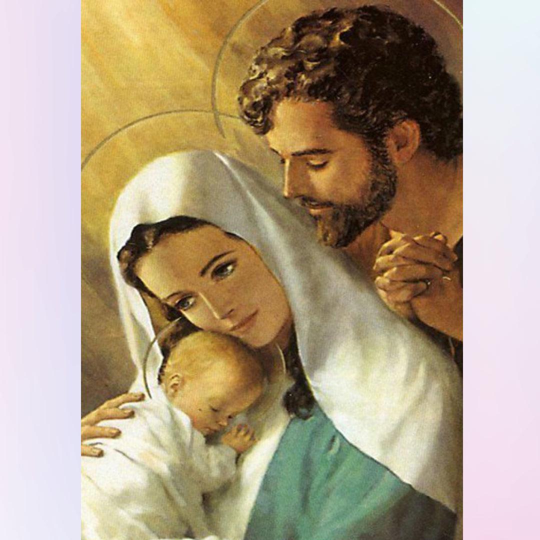 Baby Jesus Family Diamond Painting