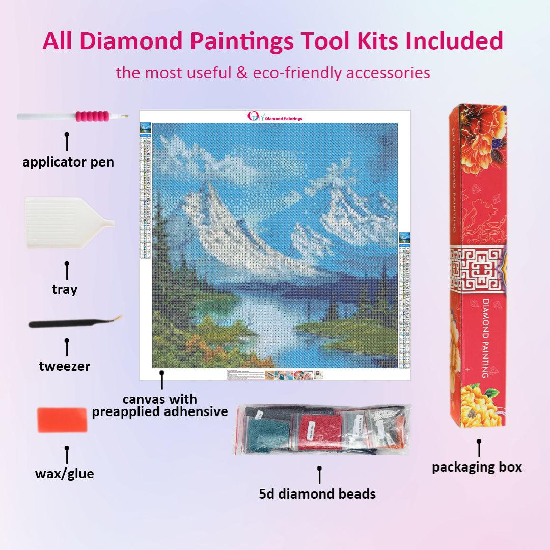 Snow Mountain Diamond Painting