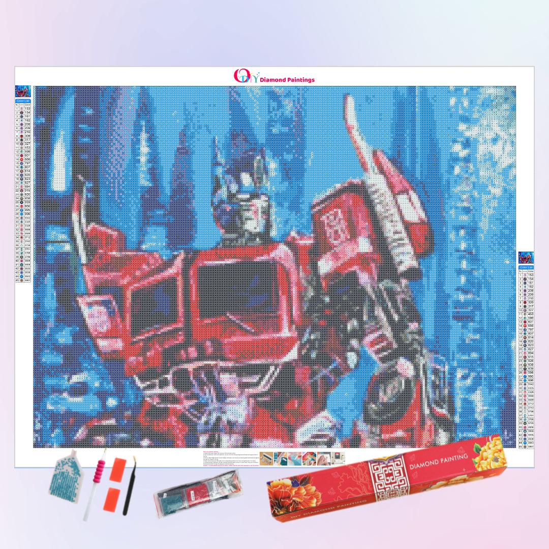 Optimus Prime Diamond Painting