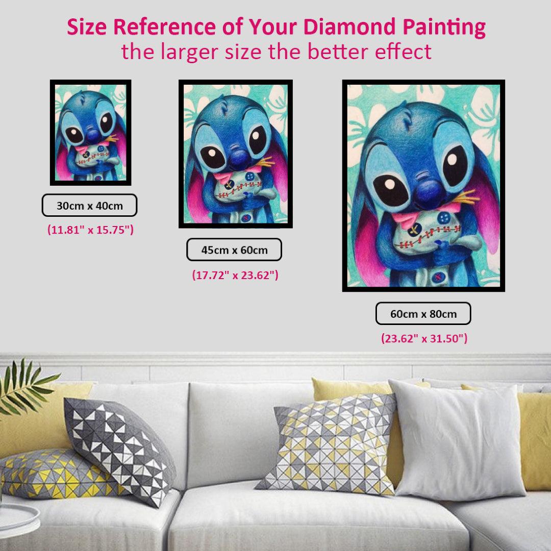 Lilo And Stitch Cartoon Diamond Painting, Multiple Designs - 5D Round – Diamond  Paintings Store