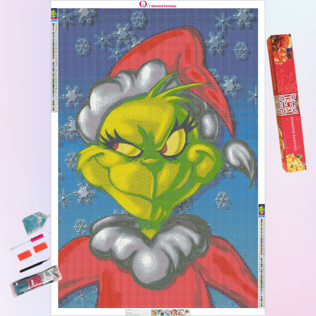 Arrest The Grinch Diamond Painting Kits for Adults 20% Off Today – DIY  Diamond Paintings