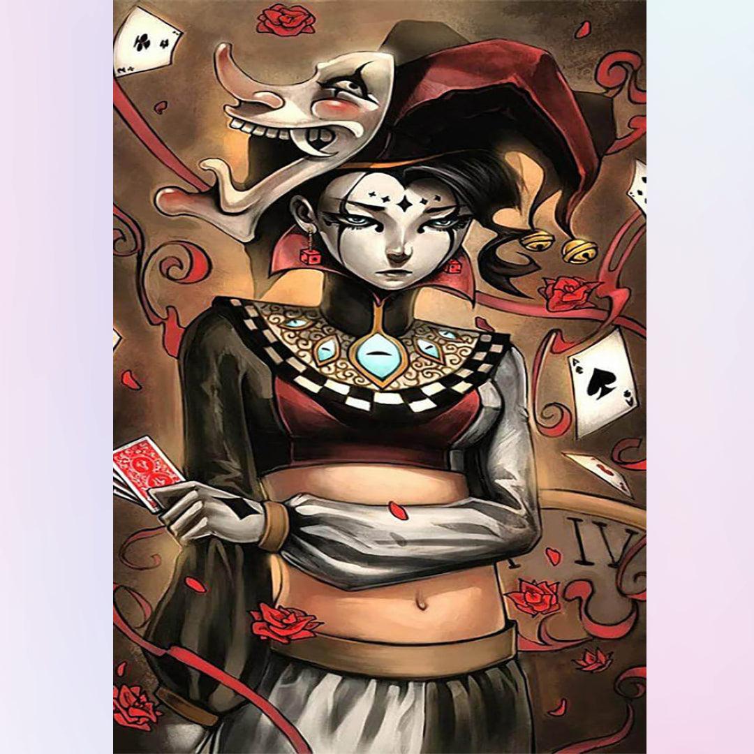 Poker Witch Diamond Painting