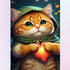 Heartwarming Cat Diamond Painting