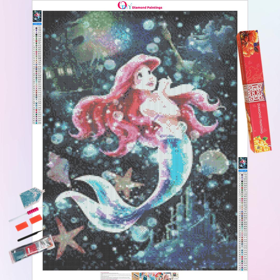  The Little Mermaid Disney Diamond Art DIY 5D Diamond