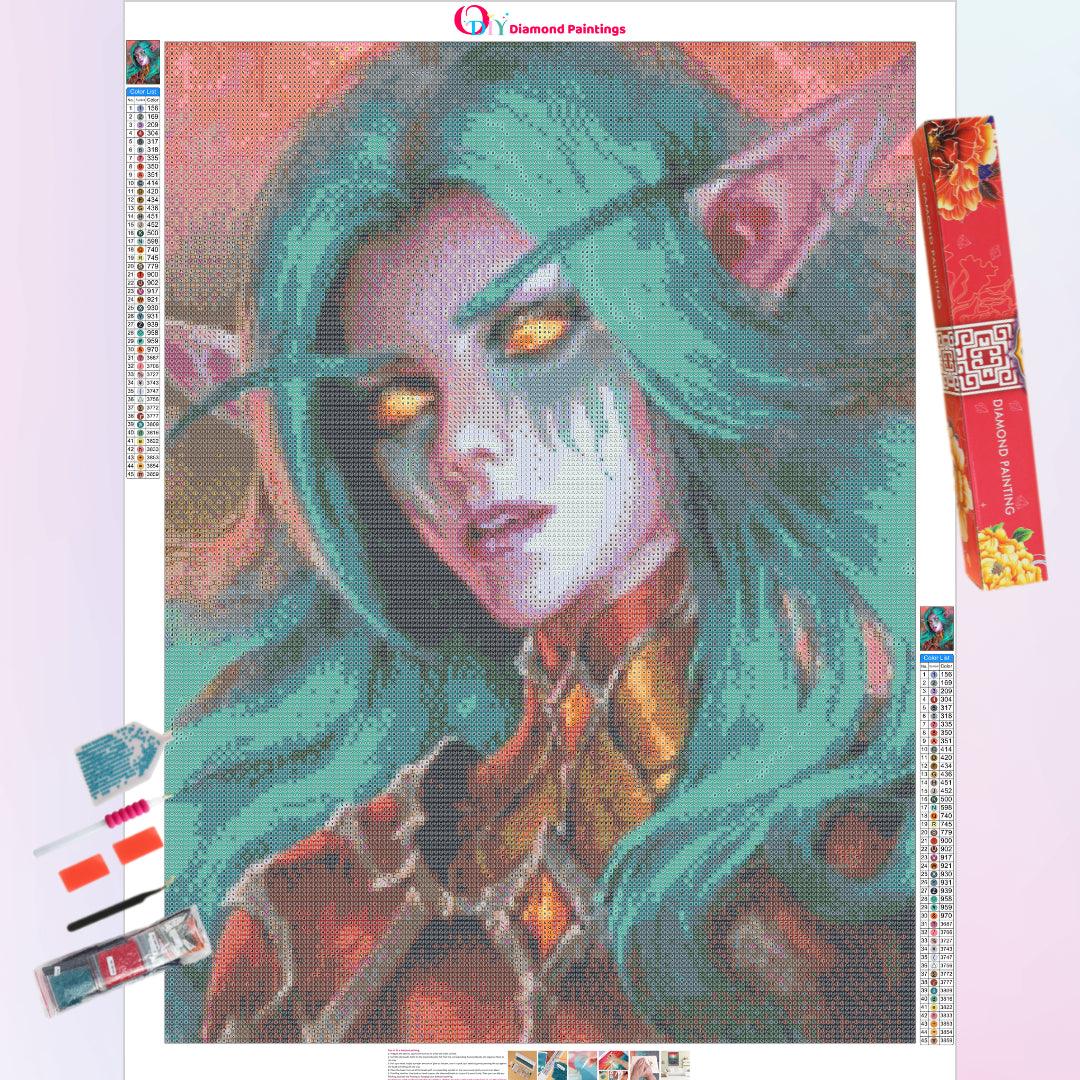 Night Elf Diamond Painting