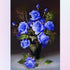 Blue Roses Diamond Painting