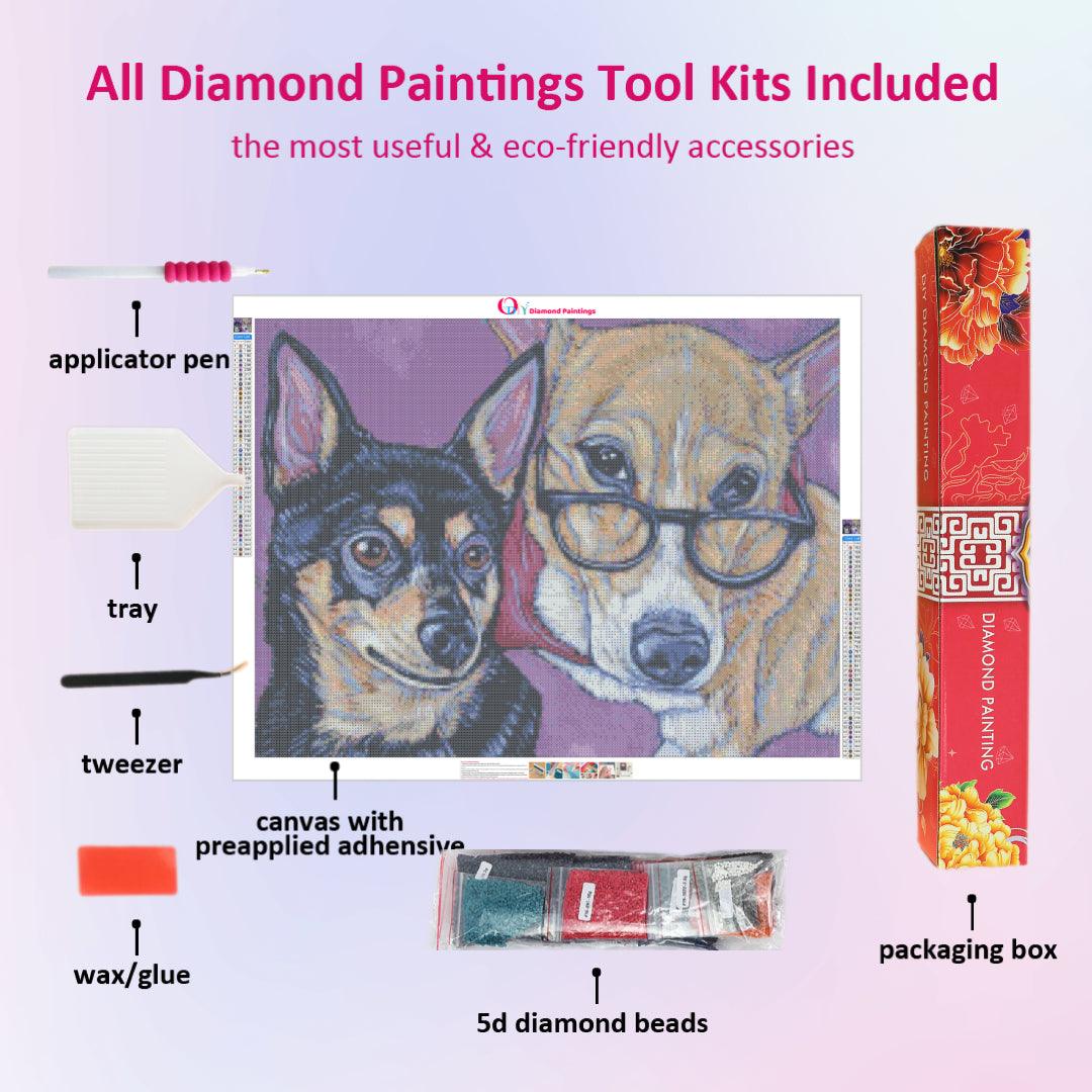 Gentle Dogs Diamond Painting