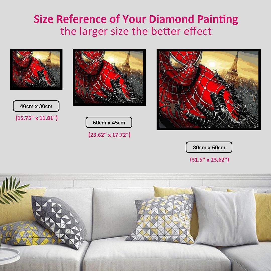 The Darkening of Spider Man Diamond Painting