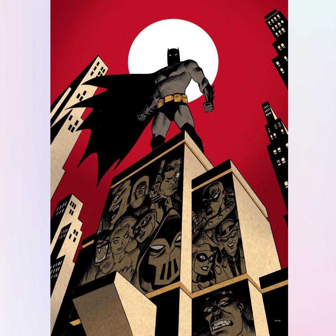 Batman on Skyscrapers Diamond Painting