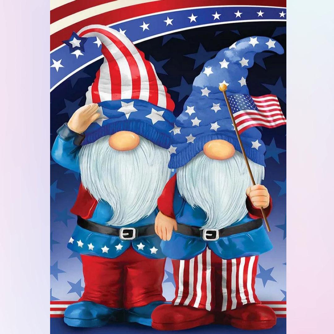 American Santa Brothers Diamond Painting