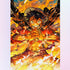 Luffy on Fire Diamond Painting