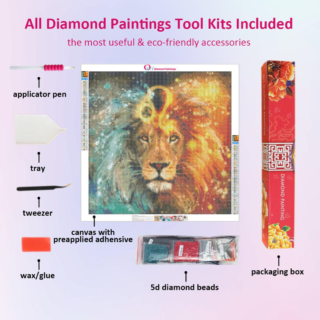 The Lion's Mission Diamond Painting