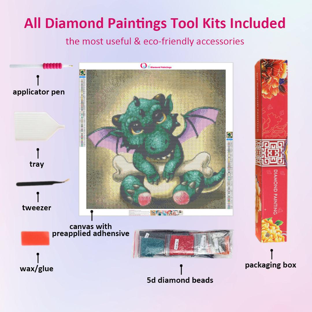 Cute Baby Dragon Diamond Painting