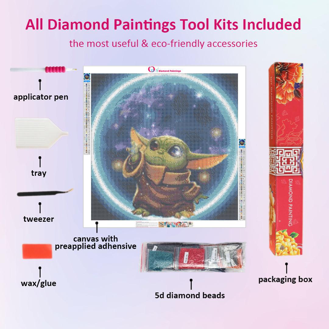 Baby Yoda Divination Diamond Painting Kits 20% Off Today – DIY Diamond  Paintings