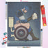 Marvel Captain America in Restroom Diamond Painting