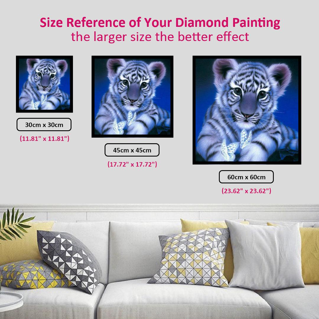 The Cute Tiger Diamond Painting