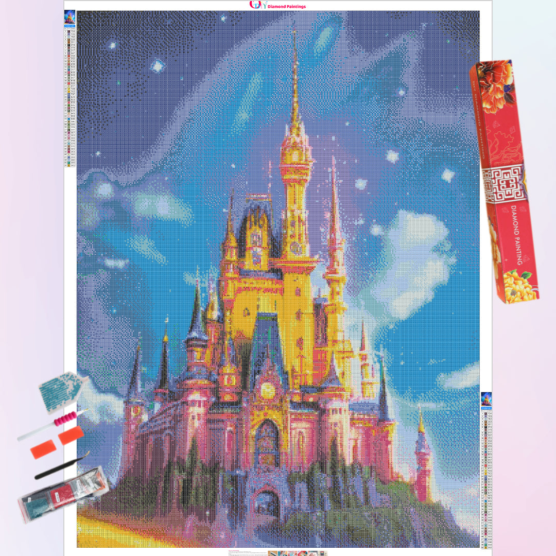 Disney Castle Diamond Painting Kits 20% Off Today – DIY Diamond Paintings