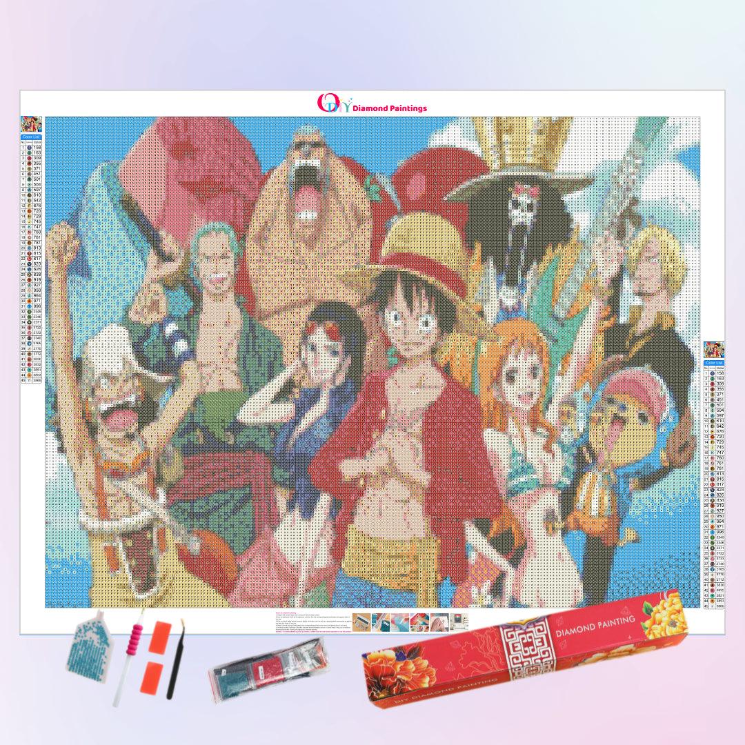 Straw Hat Pirates Diamond Painting