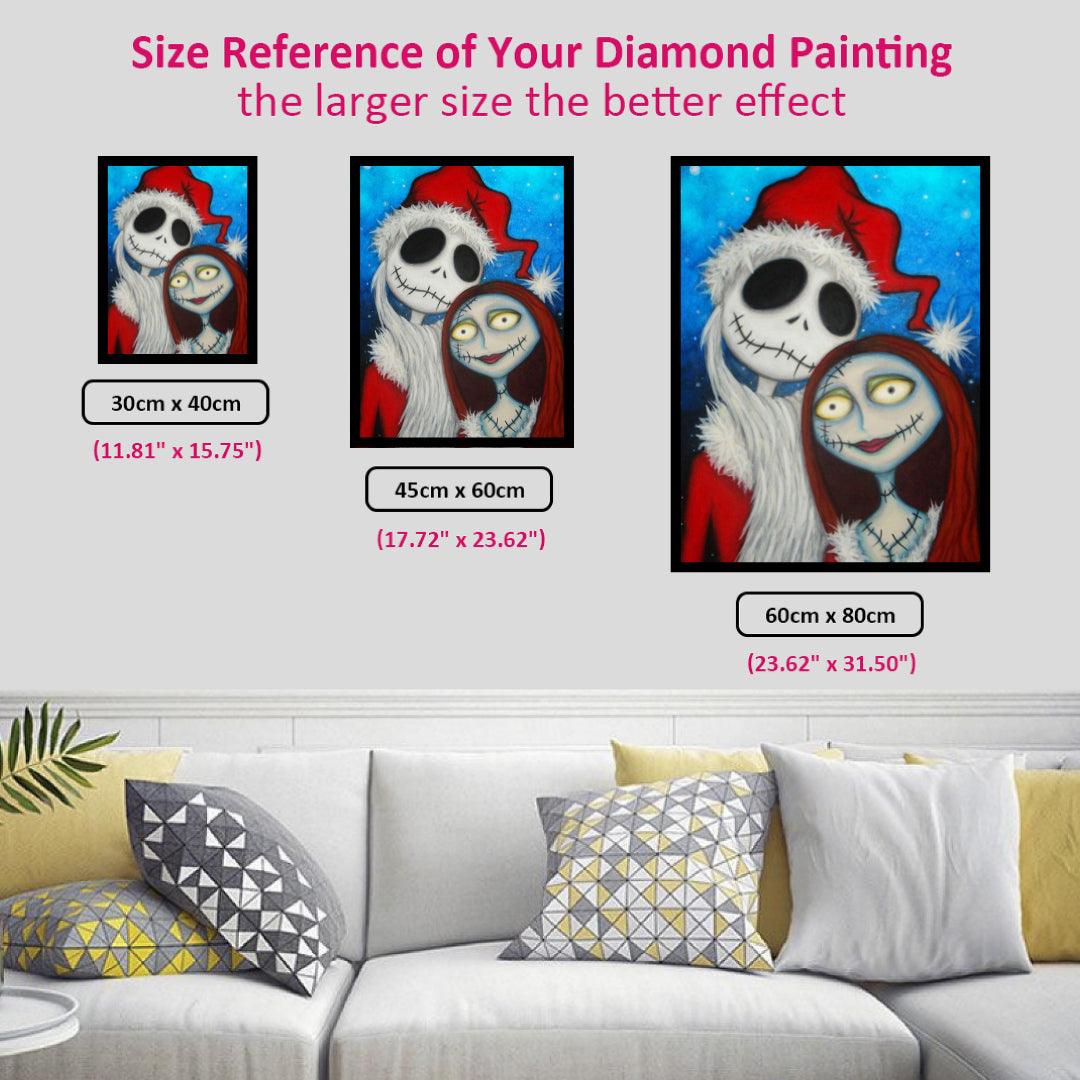 Skull Couple Diamond Painting