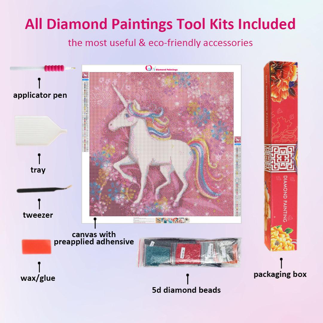 The Shy Unicorn Diamond Painting