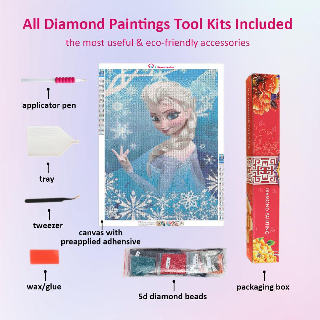Elsa Snow Crystal Diamond Painting