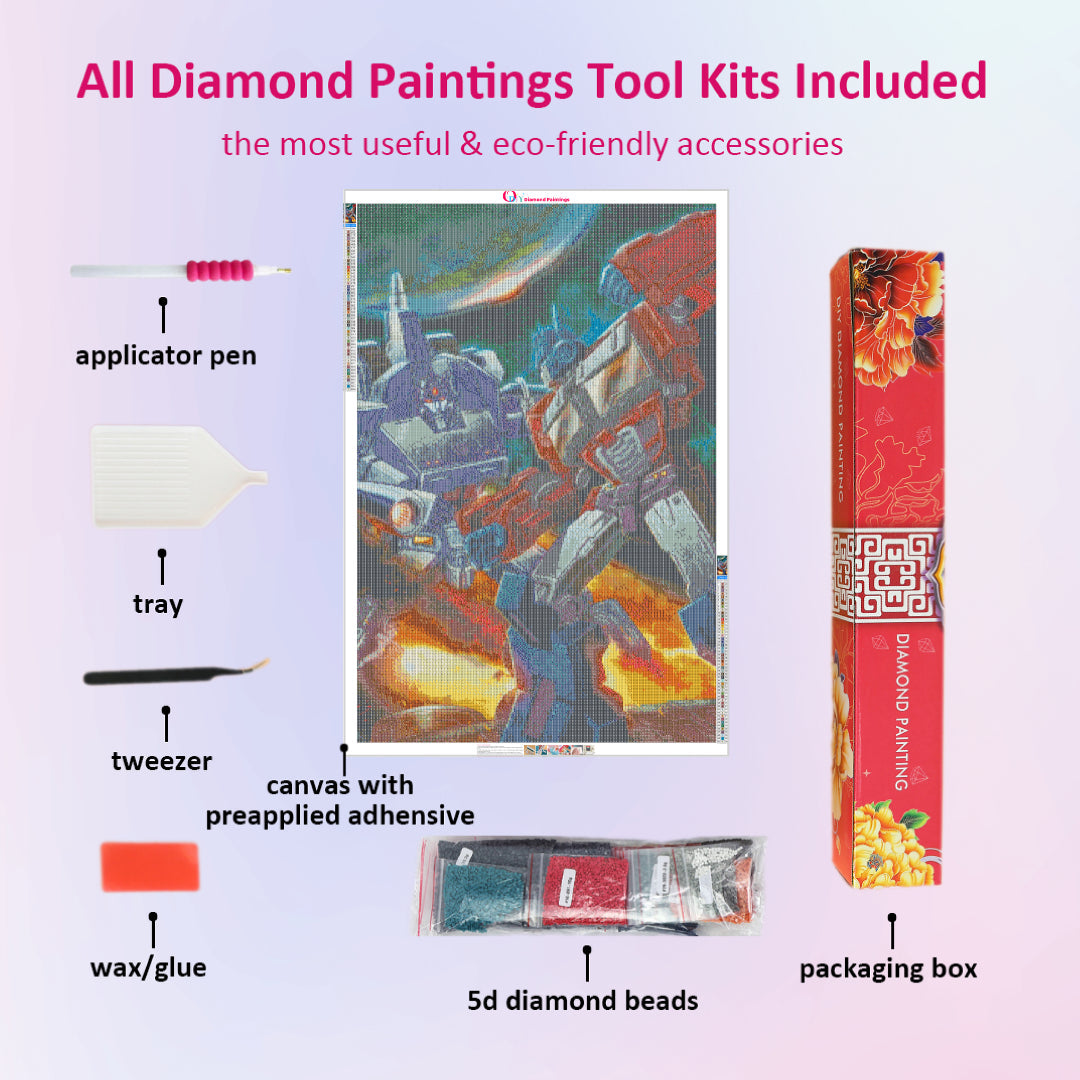fight-optimus-prime-diamond-painting-kit