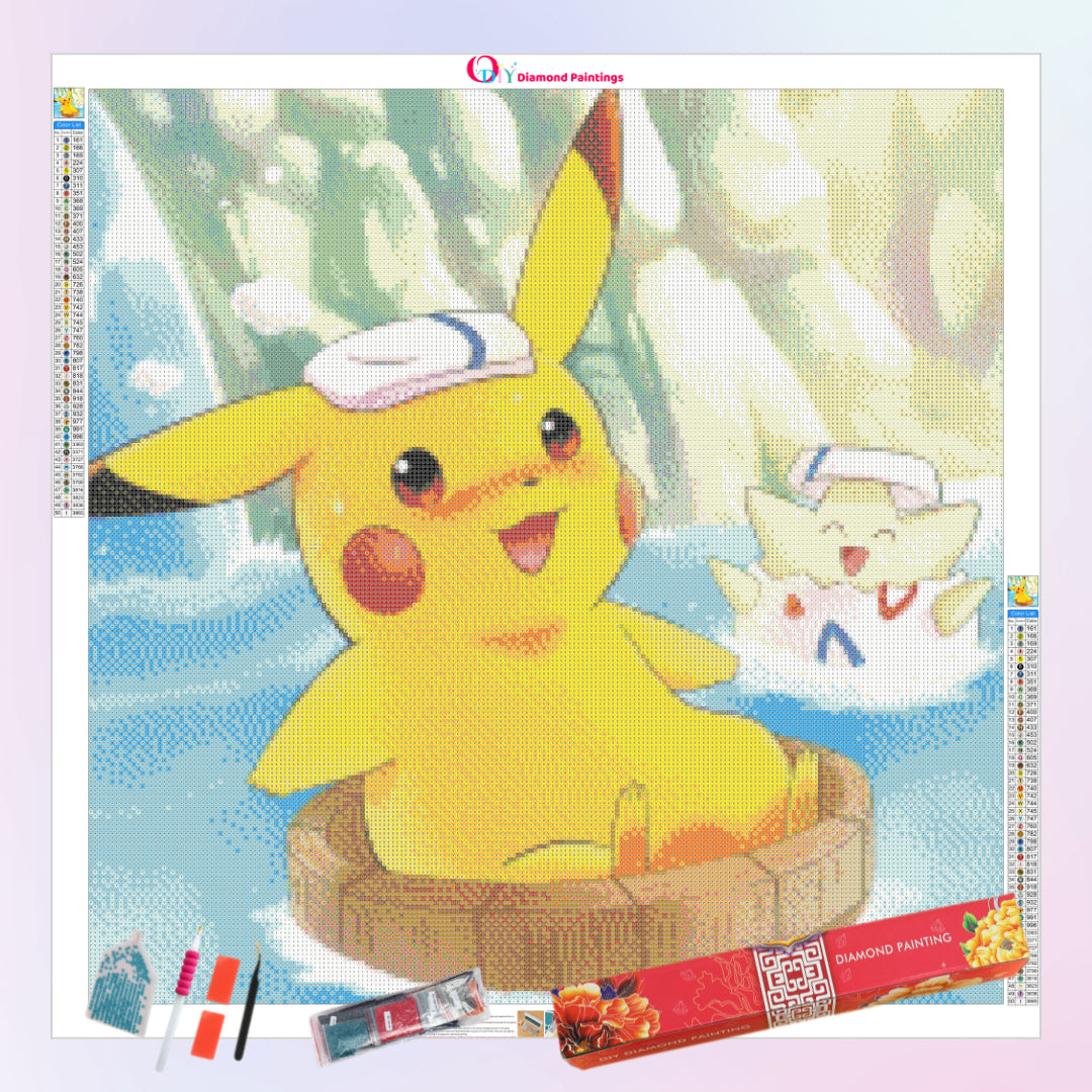 Pokemon Bubble Diamond Painting Kits for Adults 20% Off Today