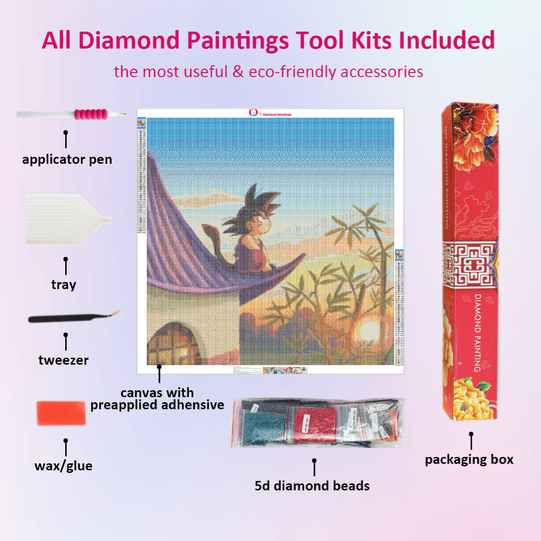 goku-at-sunset-diamond-painting-art