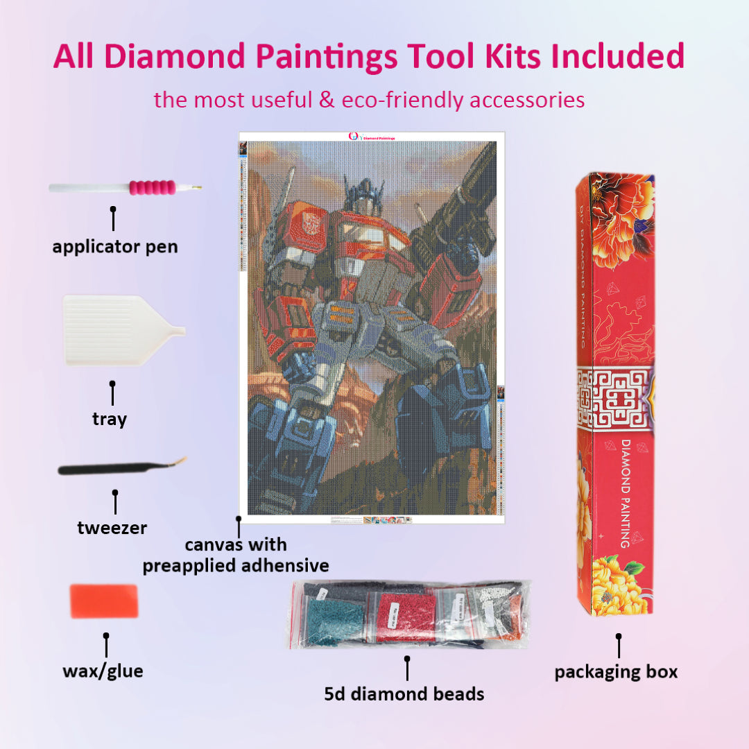 gospel-of-optimus-prime-diamond-painting-kit