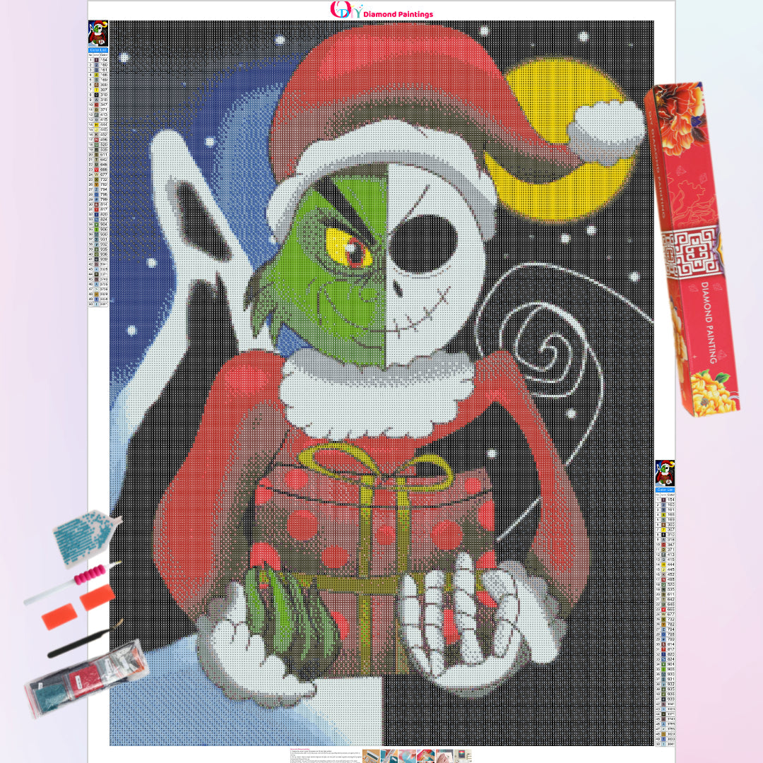 Nightmare Before Christmas Diamond Painting Kits for Adults