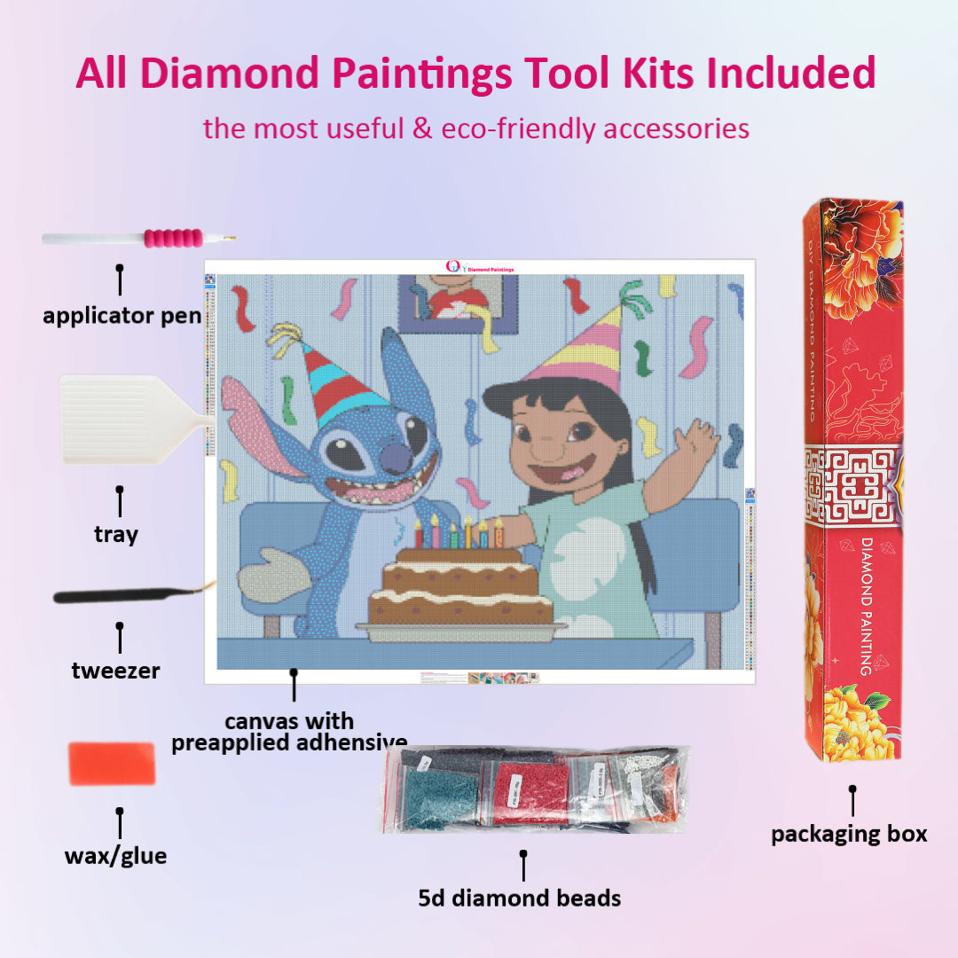  Stitch Diamond Painting Kits 2 Pack-Stitch Diamond Art