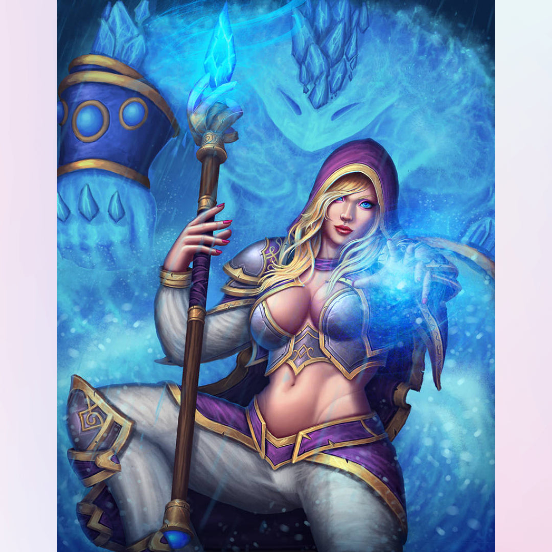 jaina-world-of-warcraft-diamond-painting-kit