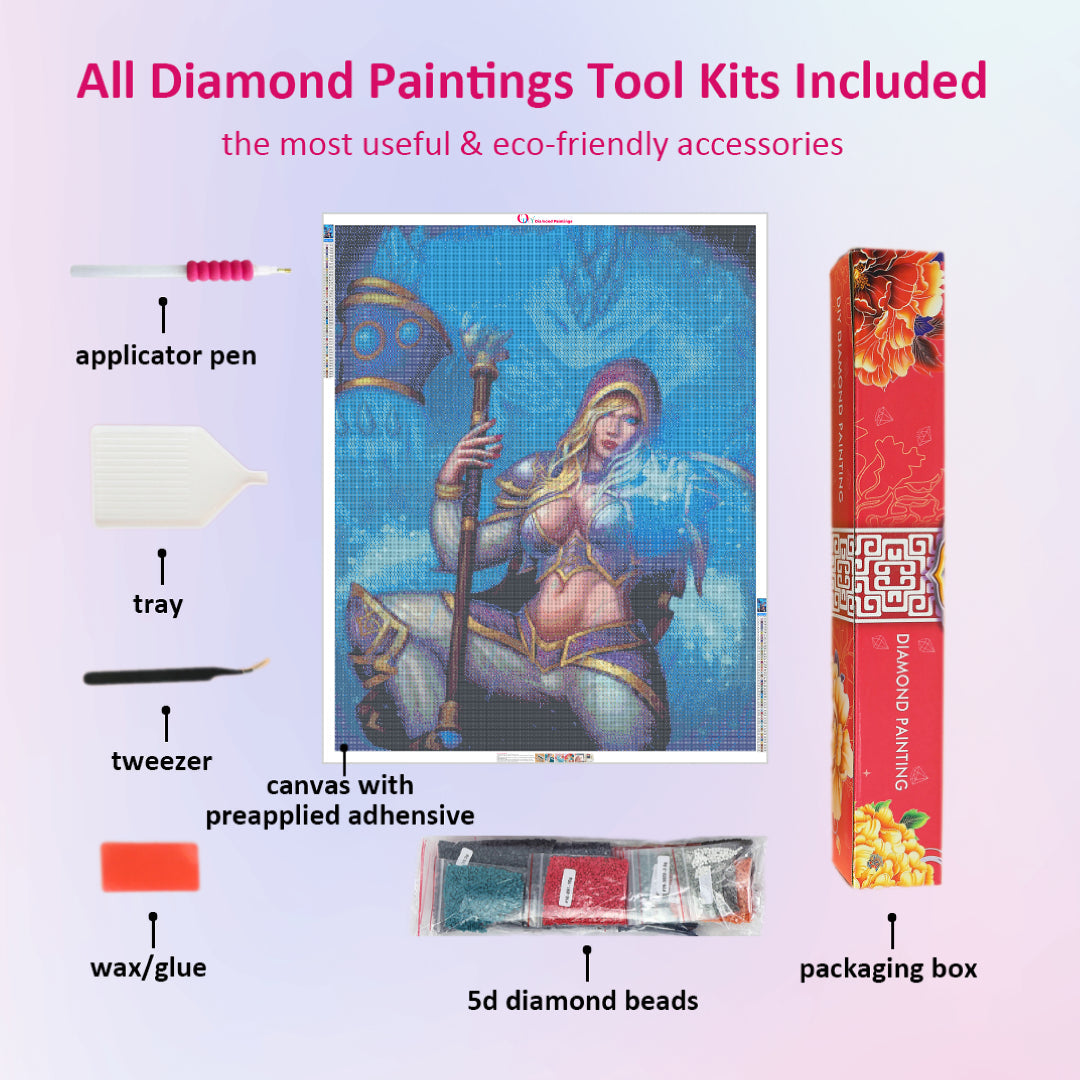 jaina-world-of-warcraft-diamond-painting-kit