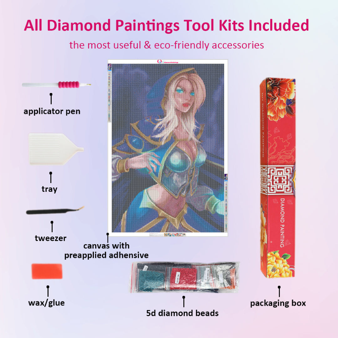 jaina-world-of-warcraft-diamond-painting-kit