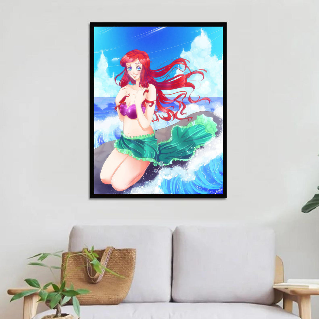 little-mermaid-ariel-diamond-painting-art