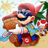 mario-summer-vacation-diamond-painting-art