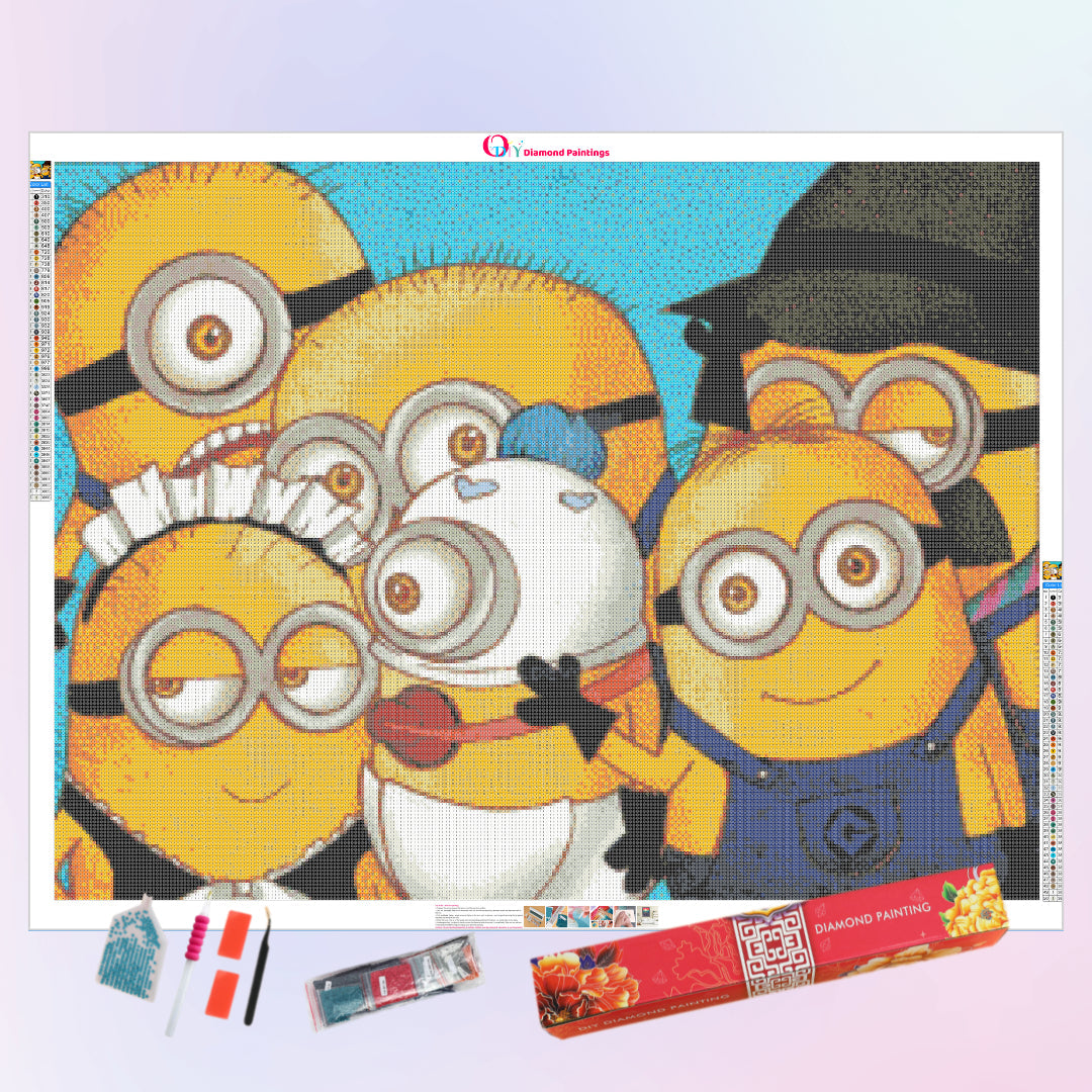 Minions Take A Photo Diamond Painting Kits for Adults 20% Off Today – DIY  Diamond Paintings