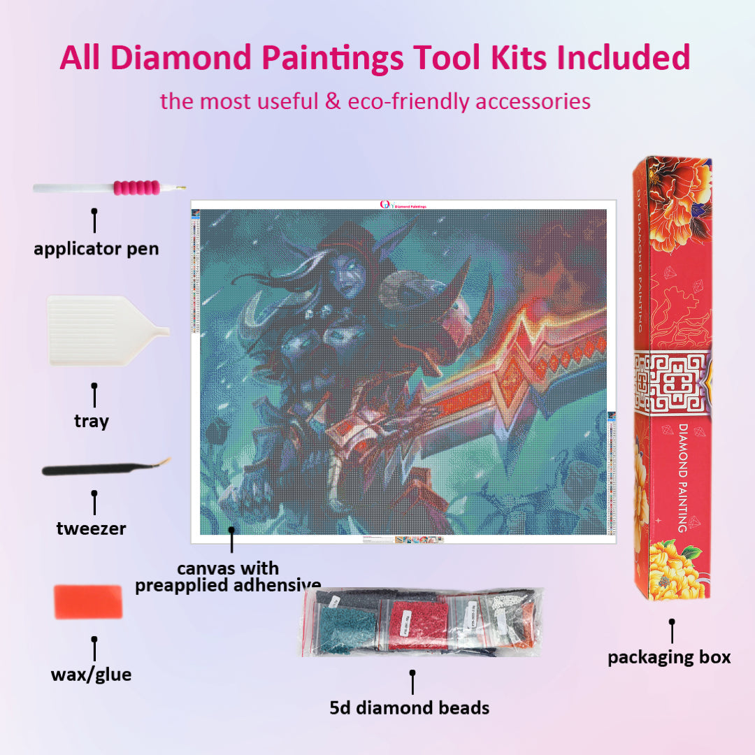 night-elf-death-knight-warcraft-diamond-painting-kit