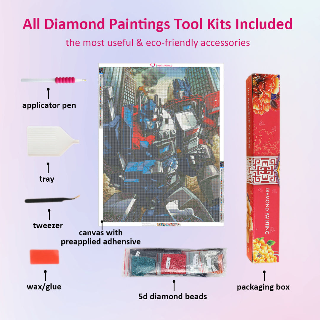 optimus-prime-and-brother-diamond-painting-kit