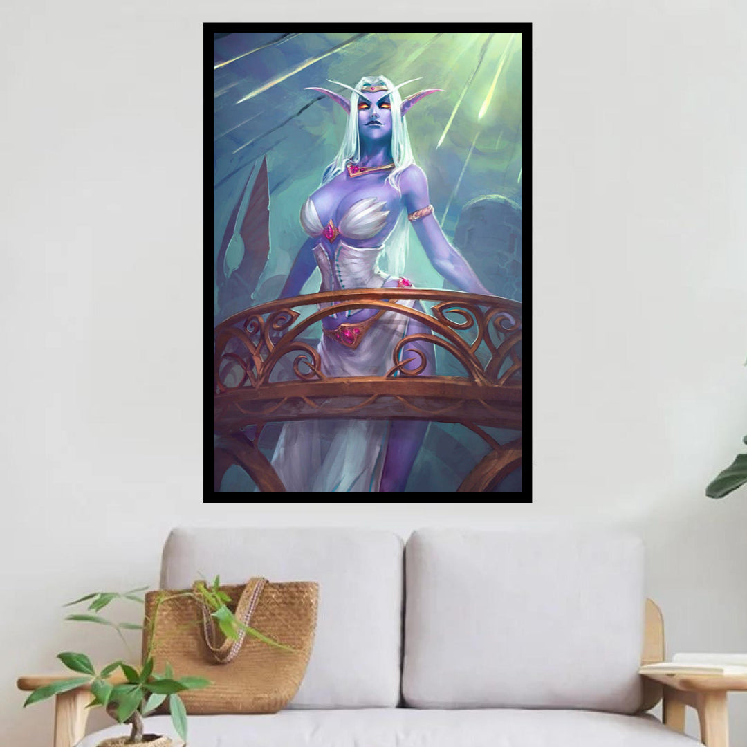 queen-azshara-world-of-warcraft-diamond-painting-kit