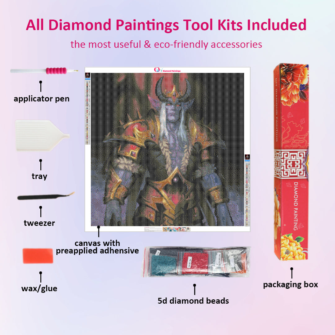 sire-denathrius-world-of-warcraft-diamond-painting-kit