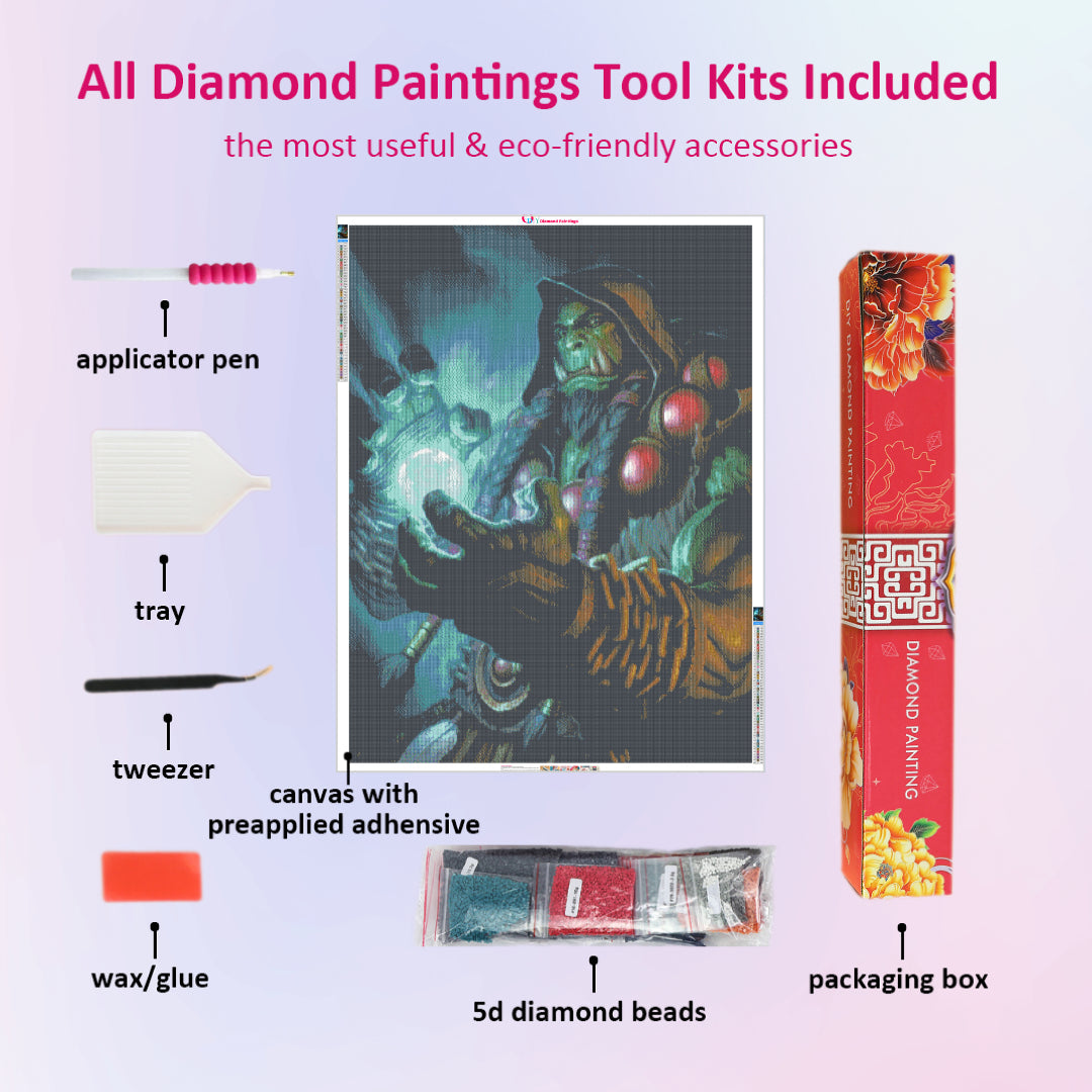 thrall-world-of-warcraft-diamond-painting-kit