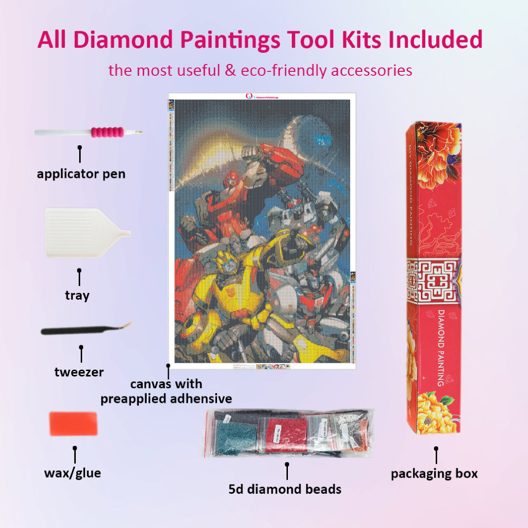 transformers-rush-into-space-diamond-painting-kit