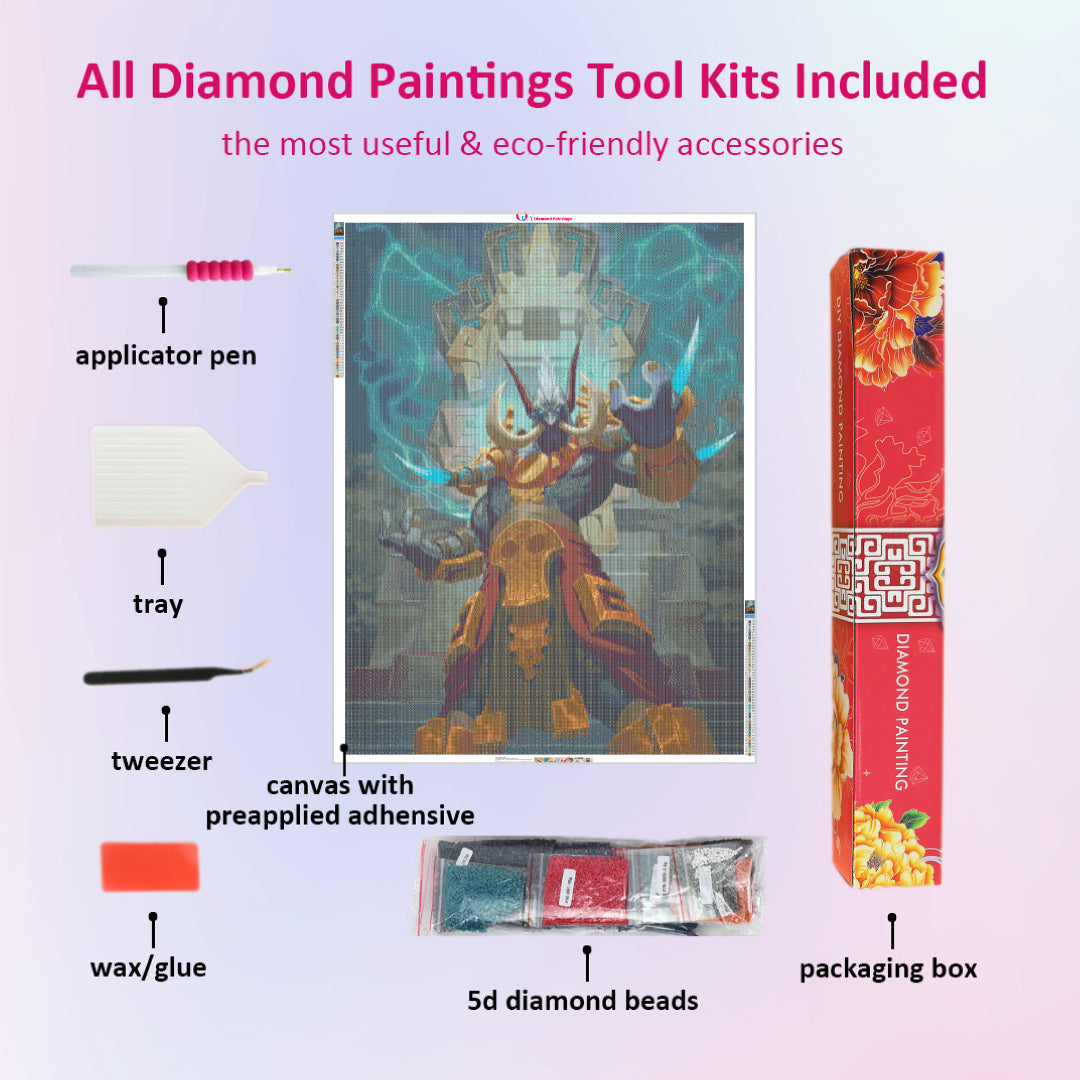troll-shaman-world-of-warcraft-diamond-painting-kit
